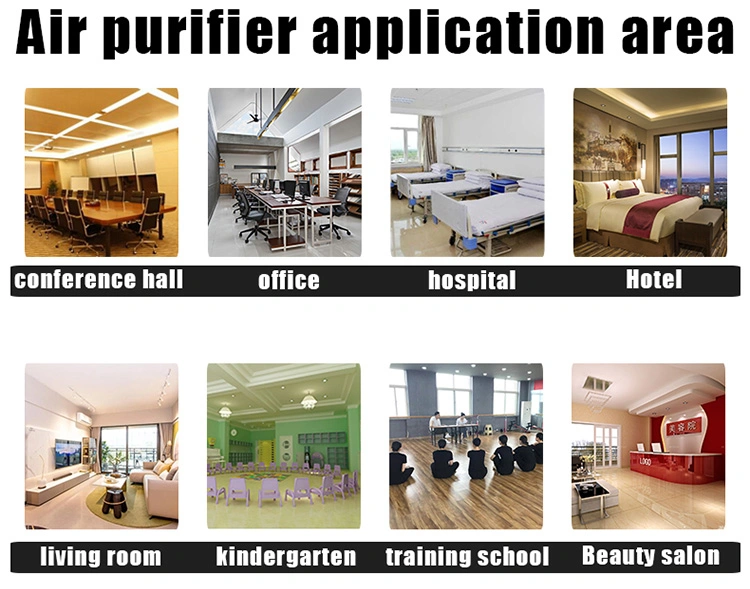 Portable HEPA Filter Air Dust Purifier Ionic Best Air Purifier for Smoke