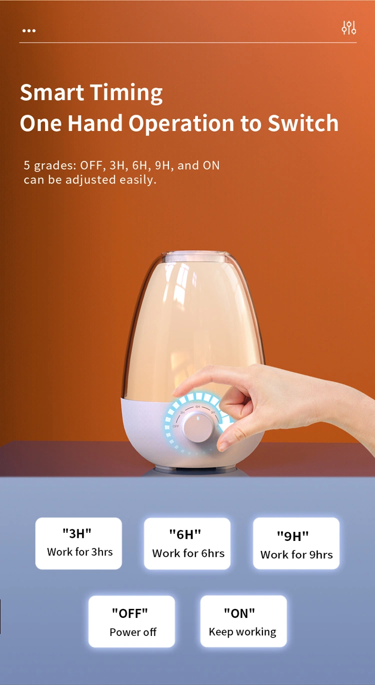 Scenta New Arrival Small USB Air Humidifier with LED Light Wholesale Home Mini Cute Essential Oil Aroma Diffuser Humidifier
