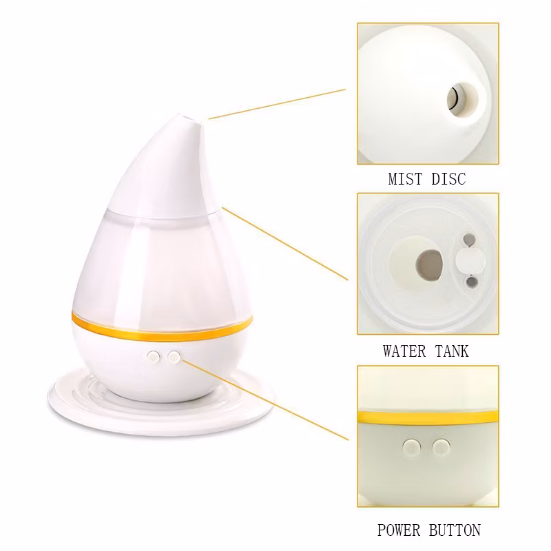 Ultrasonic Humidifier for Home Car Office Yoga Room Bed Room