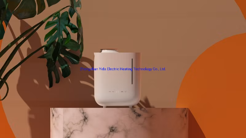 Hot Steam Warm Mist Humidifier LED Humificador Cool and Warm Mist Two in One UV Humidifier Baby Bedroom Nebulizer Air Humidifier