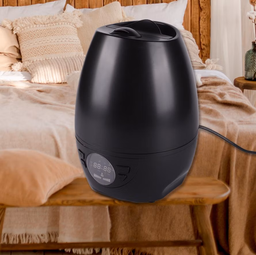 High-End Oval Air Humidifier Matt Surface Ultrasonic Humidifier