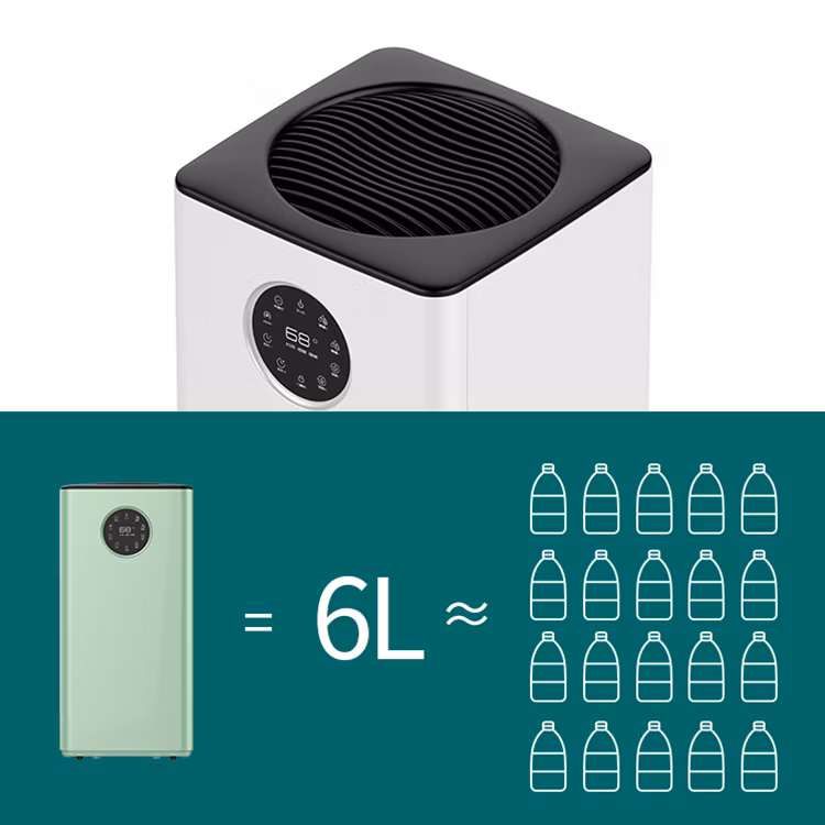 No Fog Evaporative Humidifier with UV Air Purifier with Child Lock