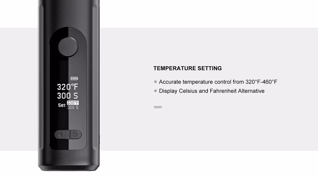 Wholesale Electronic Market Smart Technology Dual Heating System Chargable Electric Cigarette Zero Combustion Steam Vaporizer Price for Wax