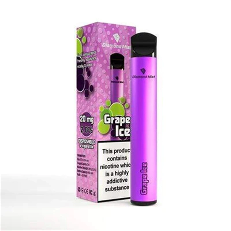 Popular Highest Diamond Mist Bar 2000puffs Rechargeable E Cigarettes Hot in Vietam Disposable Vaporizer
