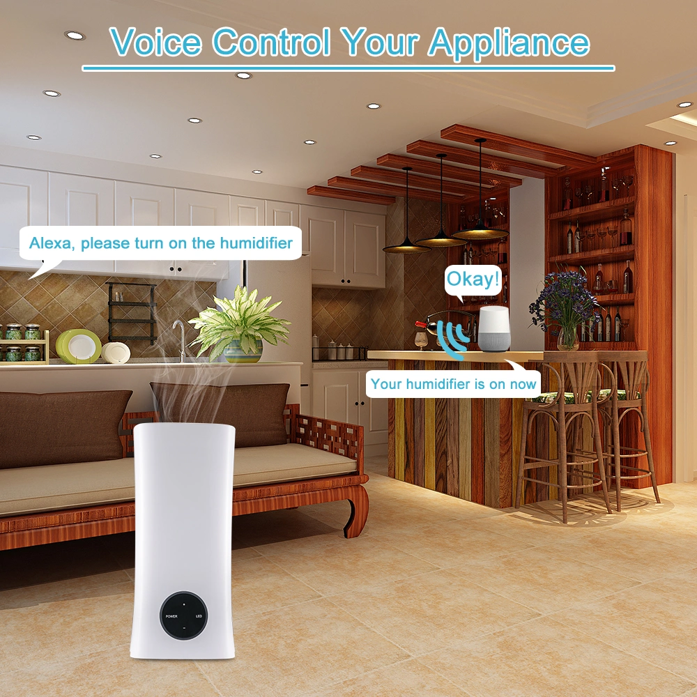 WiFi Ultrasonic Cool Mist Humidifier with 7 Colorful Light