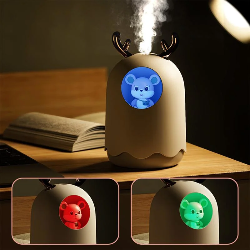 USB Humidifier Home Desktop Small Aromatherapy Machine New Cute Pet Office Car Humidifier