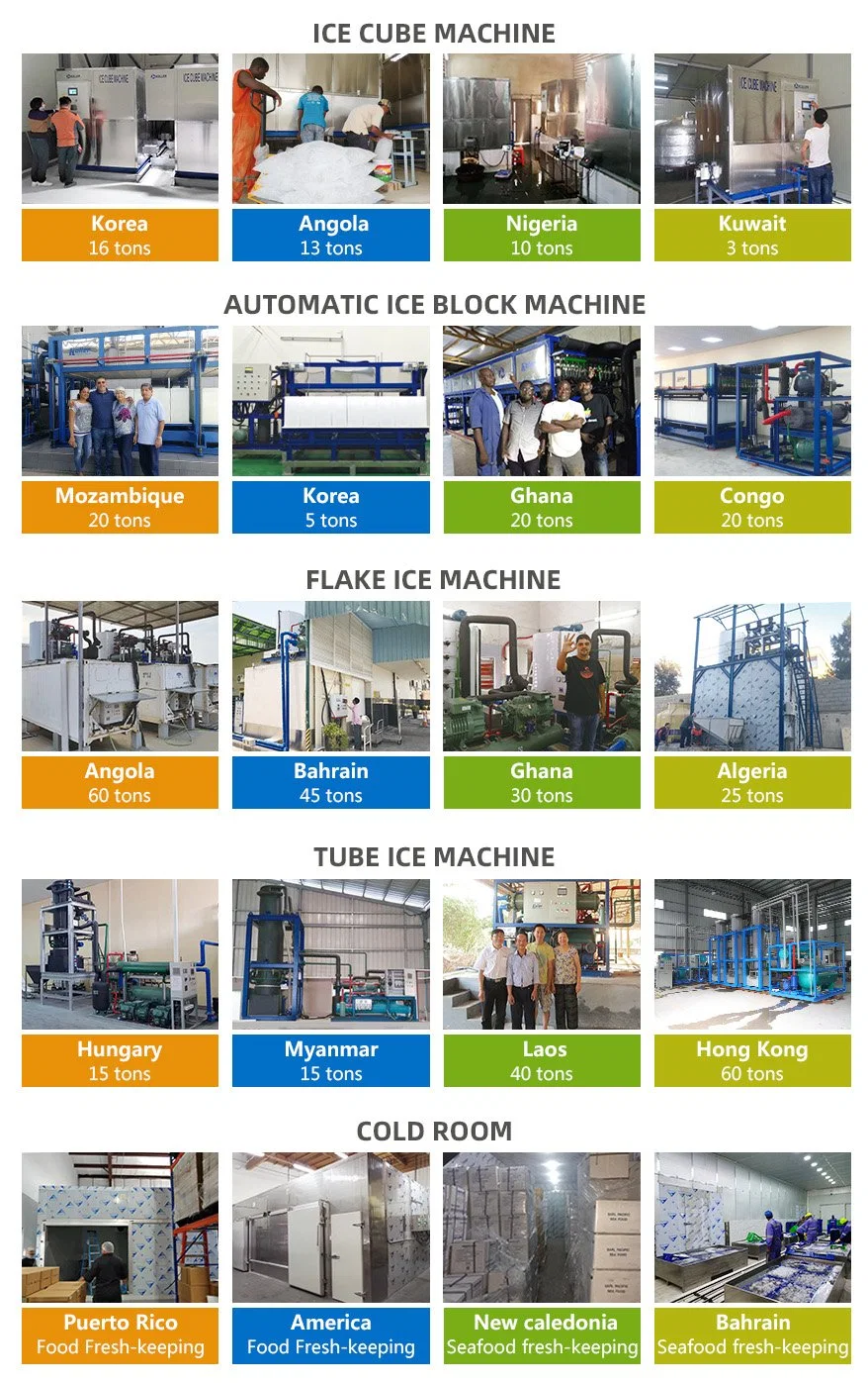 Ice Block Machine Evaporator for LNG Station to Make Ice by Utilizing The LNG Cold Energy