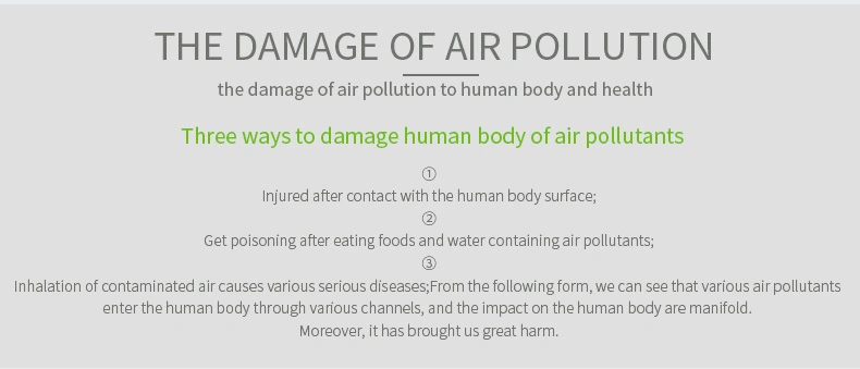 Hospital Fresh Breeze Indoor Air Quality Control HEPA Filter Air Purifier Humidifier