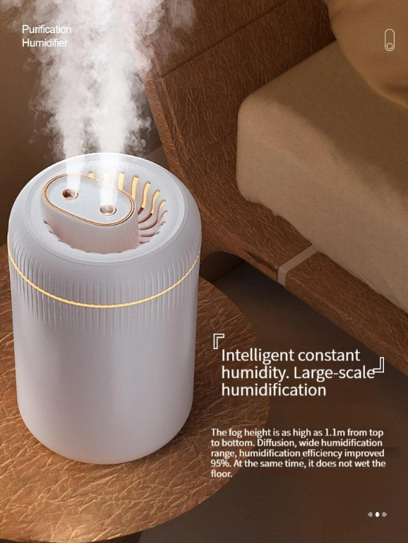 3500ml Ultra Cool Mist Humifider Ultrasound Cold Fog Essential Small Ultrasonic Air Conditioner Humidifiers