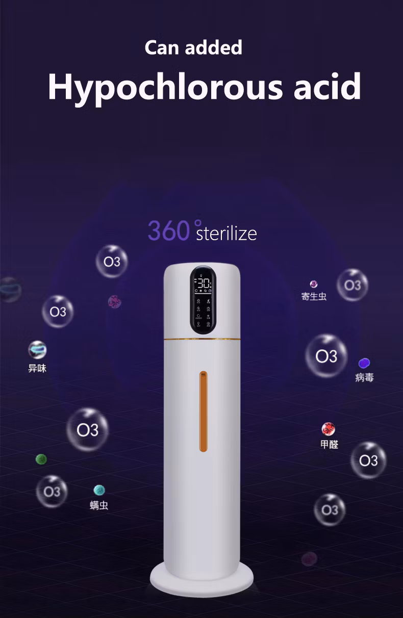 Digital Control Top Filling H2O Aroma Diffuser Humidificador Cool Mist Humificadores Home Ultrasonic Air Humidifiers