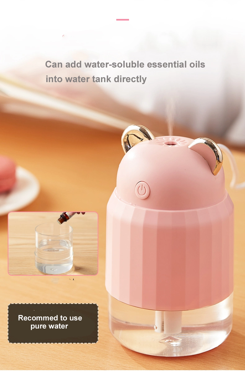 Hot Selling 300ml USB Essential Oil Diffuser Mini Car Humidifier