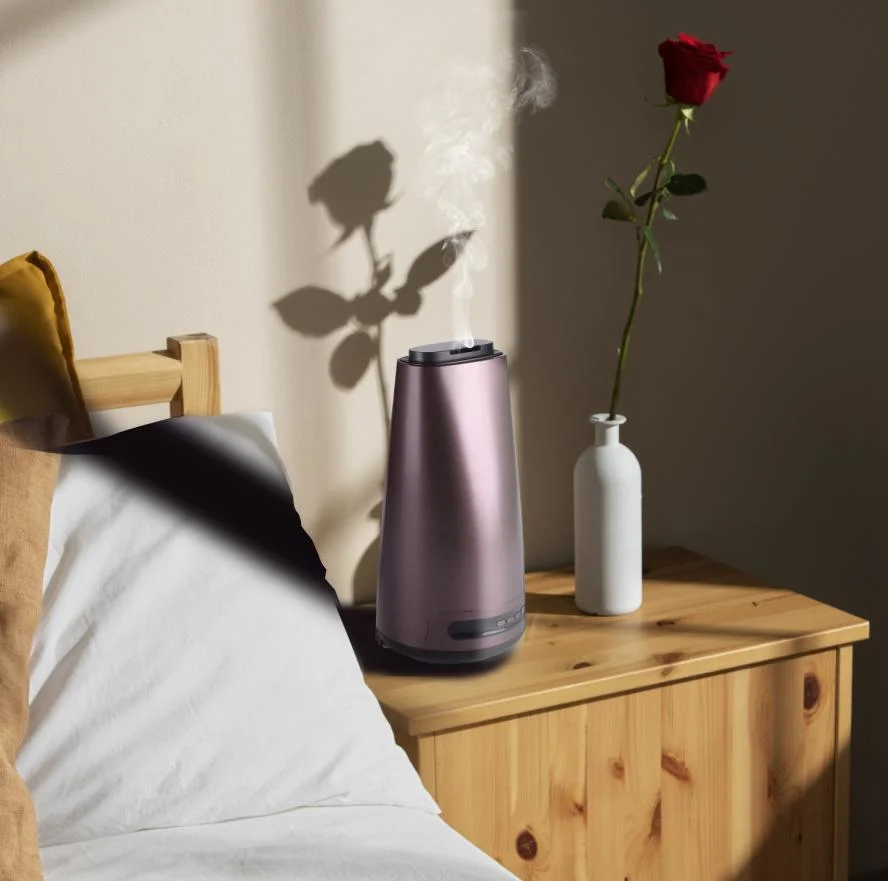 Electroplated Case Small Capacity Portable Air Ultrasonic Humidifier