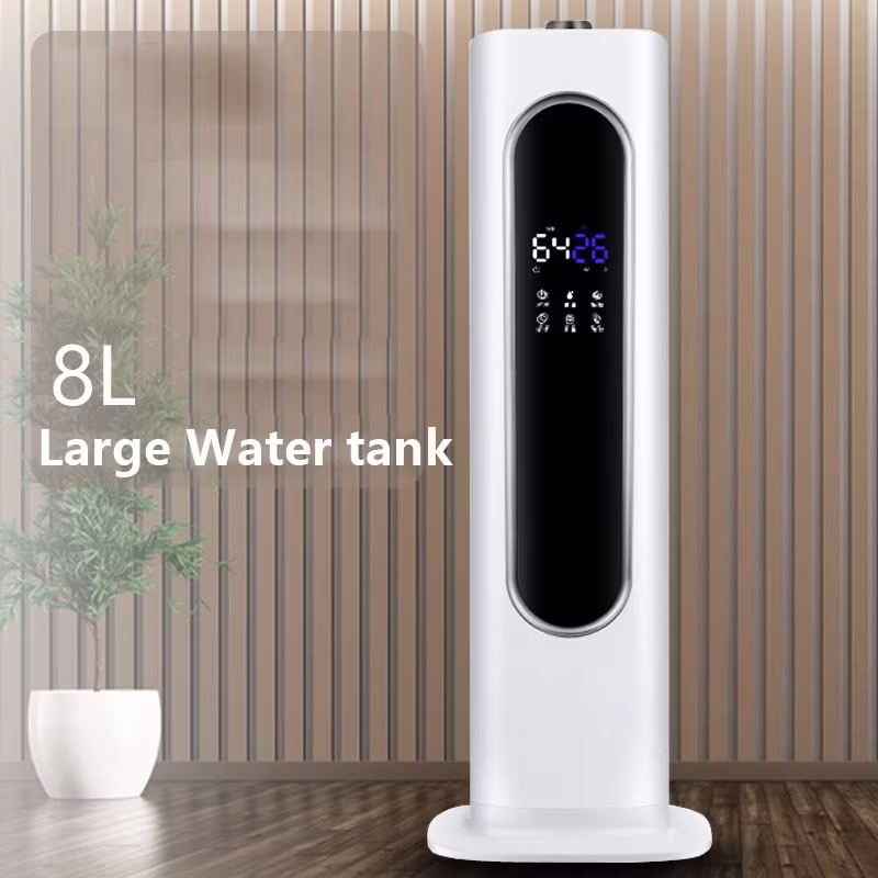 8L High Capacity House Smart Control Ultra Sonic Large Humidifier for Room Bedroom