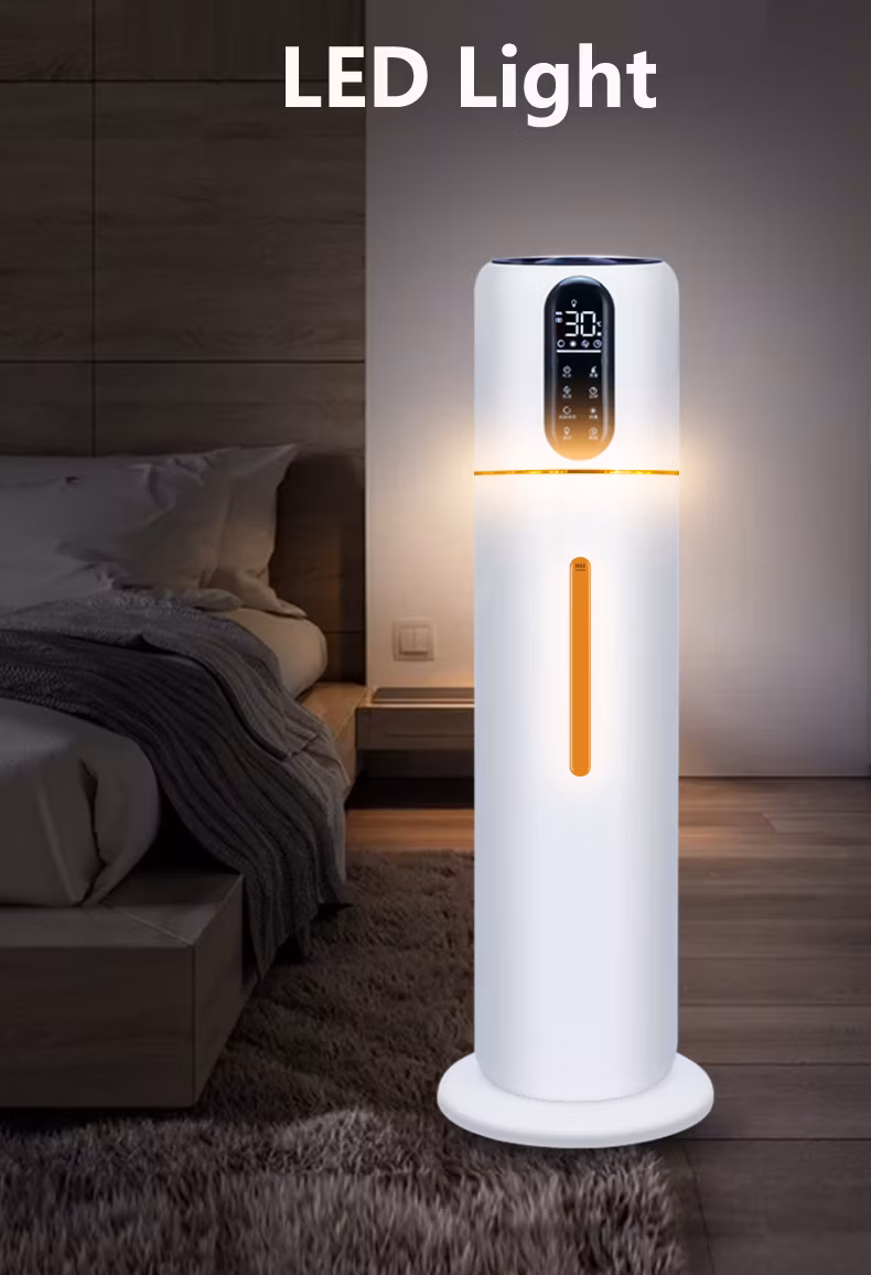 Digital Control Top Filling H2O Aroma Diffuser Humidificador Cool Mist Humificadores Home Ultrasonic Air Humidifiers