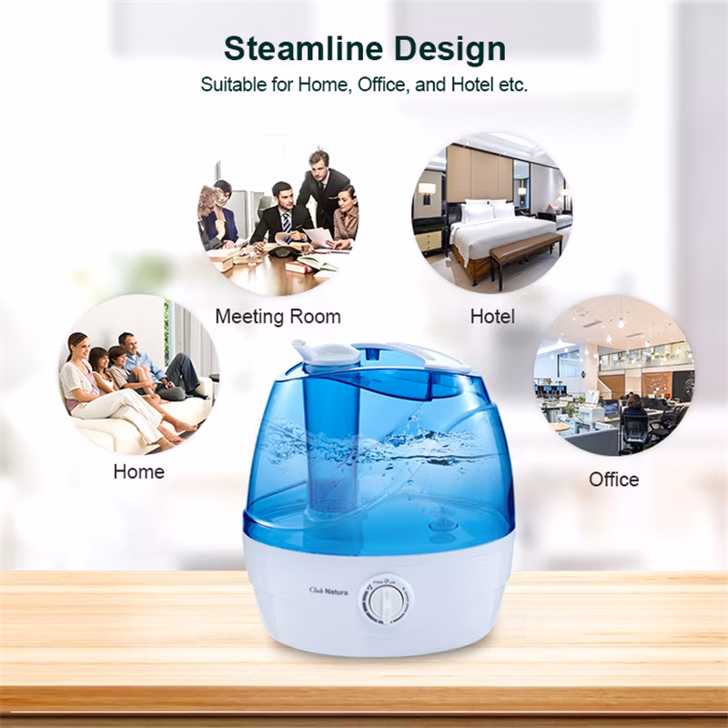 Large Capacity 2.2L, Ultrasonic Humidifiers for Babies Nursery Whole House