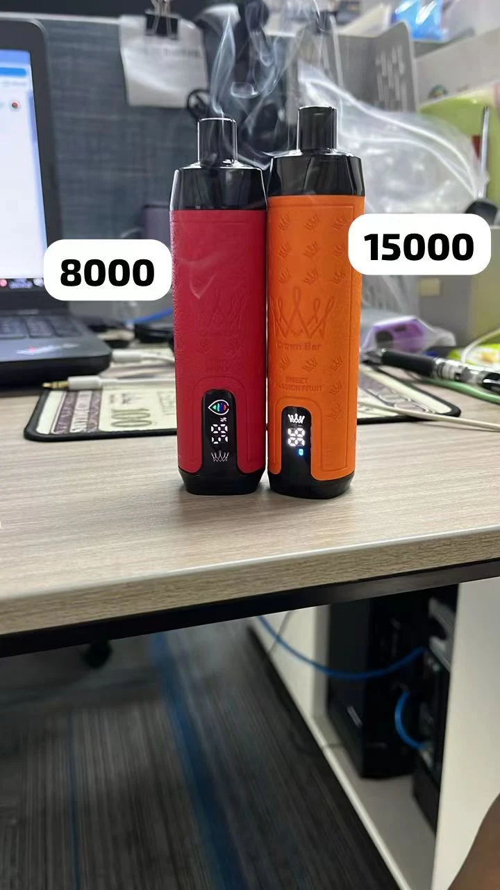 2024 Europe Hot Selling Fakher 8000 15000 Puffs Vape Crown Vaporizer Bar Available Stock Wholesale I Vape Factory Price Shisha Vape Bar