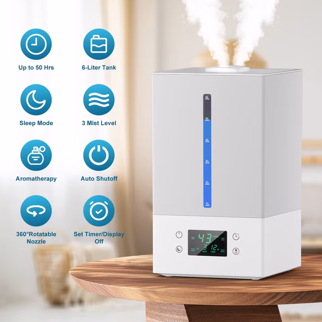 2023best Gift Bedroom Cool Mist Nursery Plants Large Room Humidifier