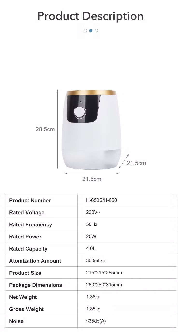 Popular Products Night Mode Smart Home Appliances Small Appliance Air Humidifier