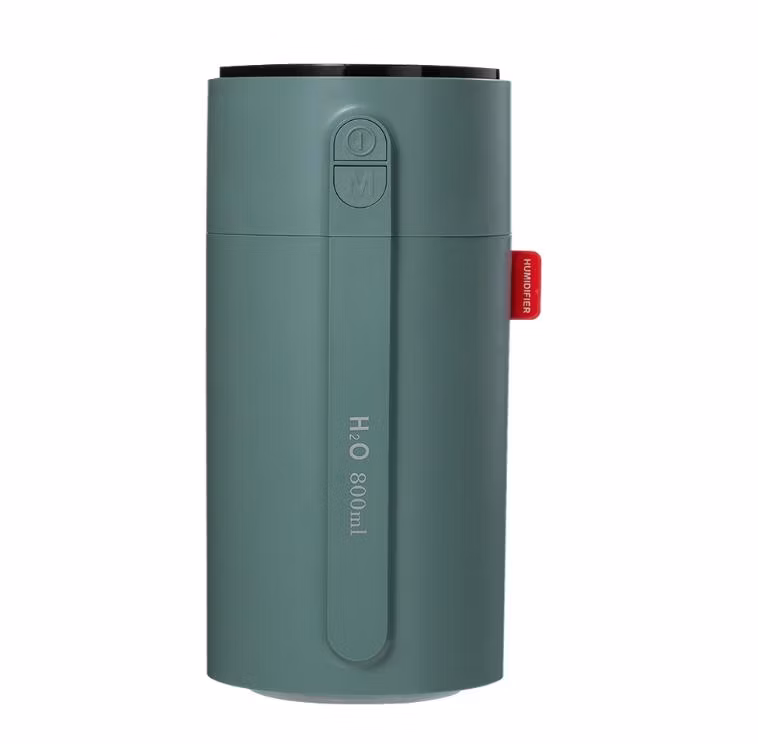 Home Portable 800ml USB Charging Double Jet Large Capacity Smart Sensor Humidifier