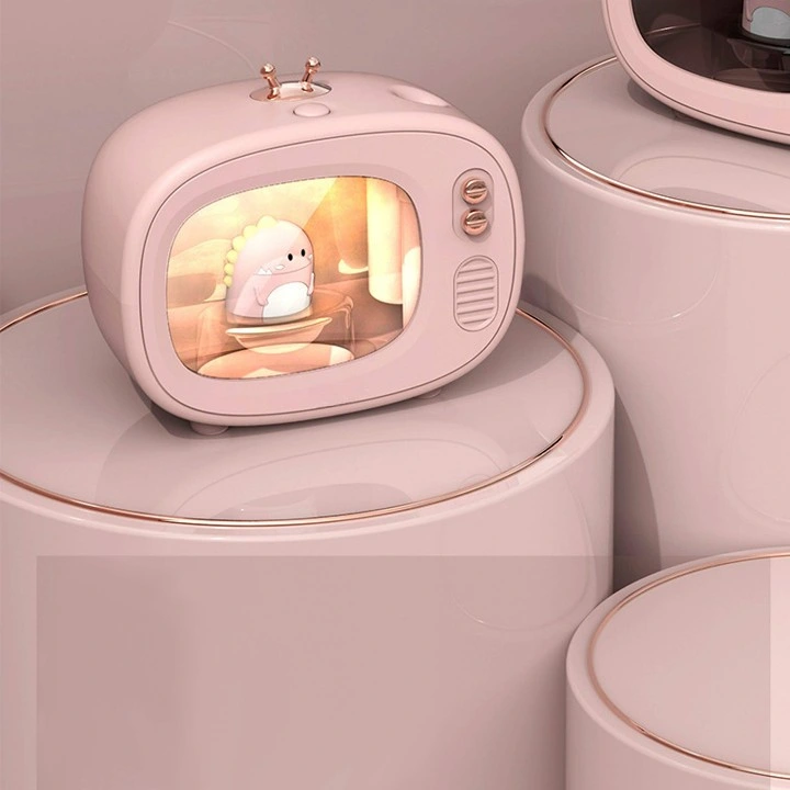 Cute Custom Logo Bedroom Cute Cool Mist LED Nightlight Mini Humidifier