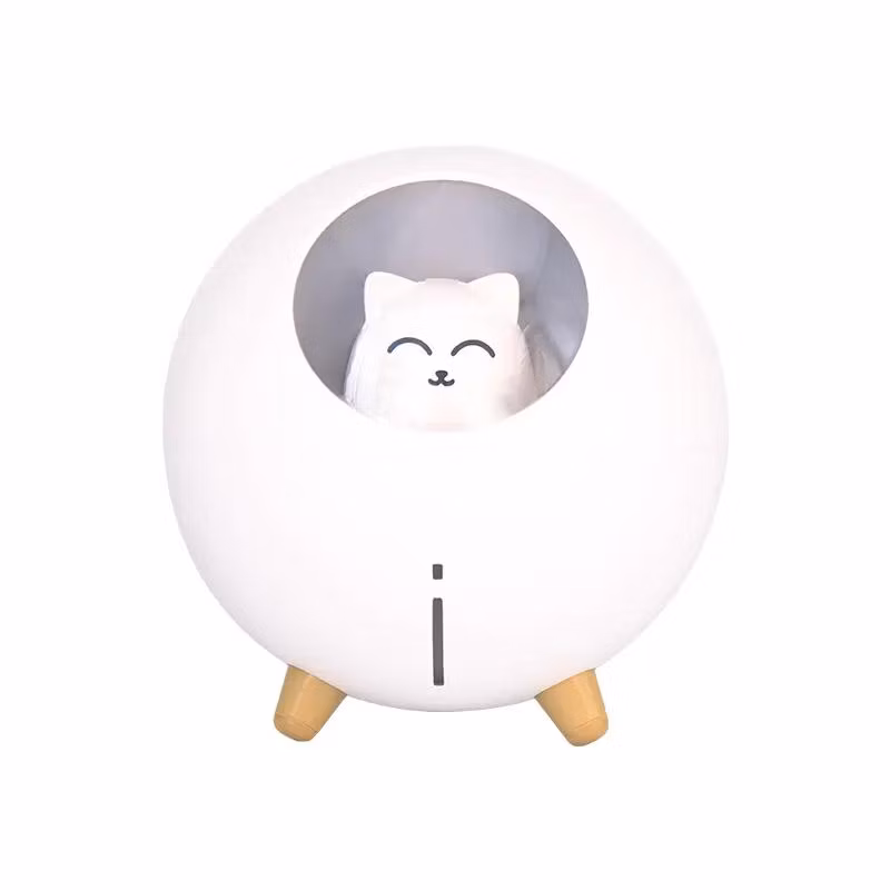 Cat Shape Cool Misting Personal Mini Portable Ultrasonic Spray Humidifier