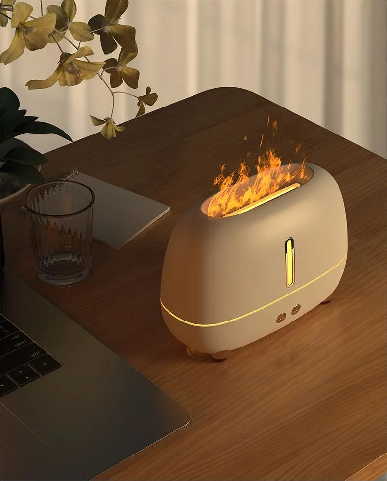 Factory Direct Sale Fire Flame Humidifier Aroma Diffuser 2022 Air Essential Oil Ultrasonic Humidifier
