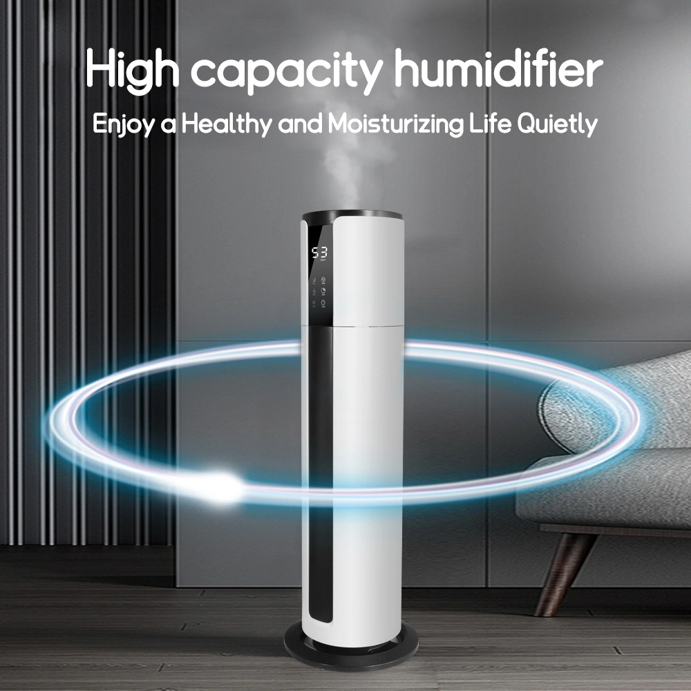 Smart Ultrasonic Portable Water Living Room Essential Oil Cold Fog Air Humidifier with LED Light