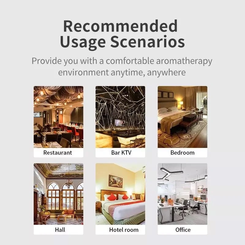 New Design Wall Diffuser Fragrance Home Hotel Air Refreshing Waterless Oil Diffuser WiFi