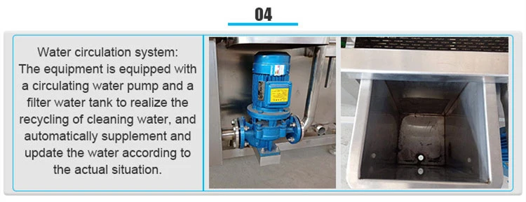 Air Bubble Washing Machine Vegetable Fruit Cleaning Machine Automatic Bubble Washer