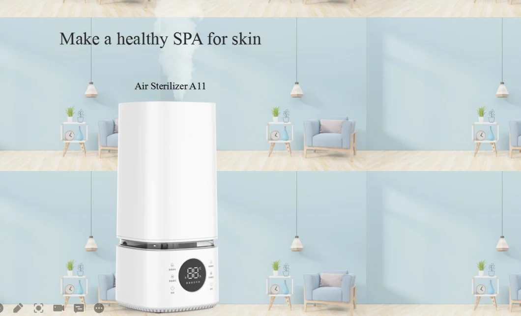 Air Humidifier for Hotel Home Use, Air Sterilizer with Oxyhydrogen Atomization