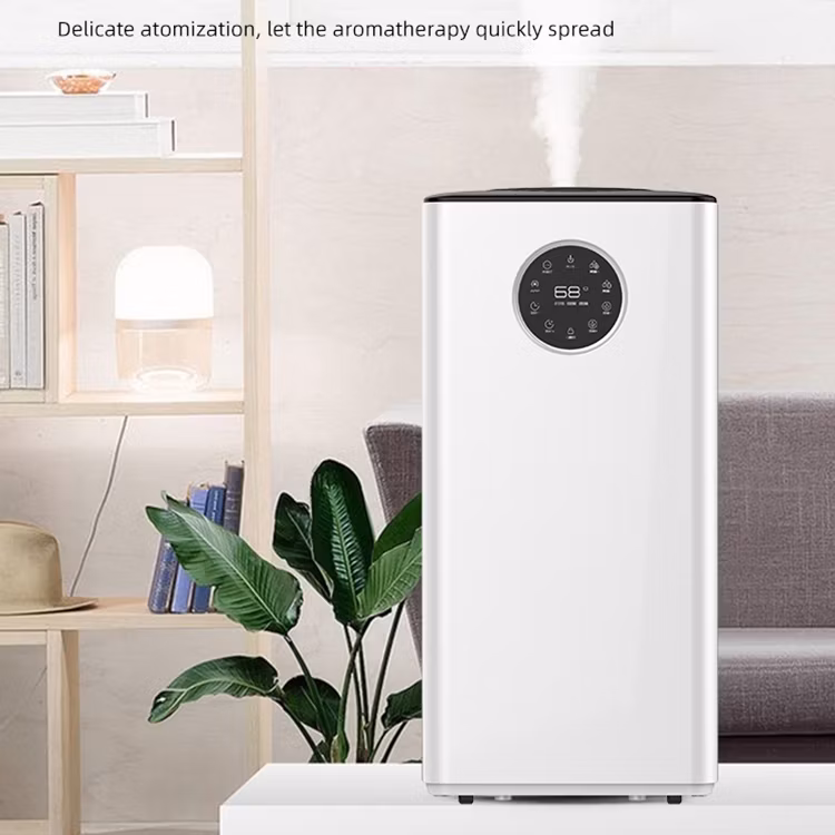 No Fog Evaporative Humidifier with UV Air Purifier with Child Lock