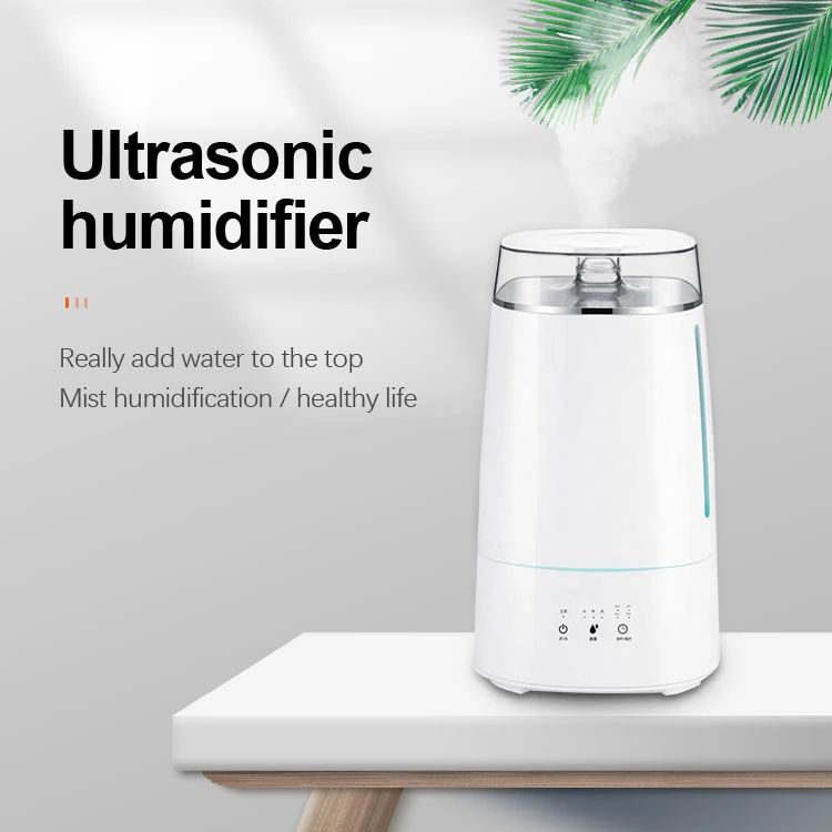 Original LED UV Lamp 4L Large Capacity Household Baby Bedroom Office Mute Ultrasonic Air Purifying Humidifier
