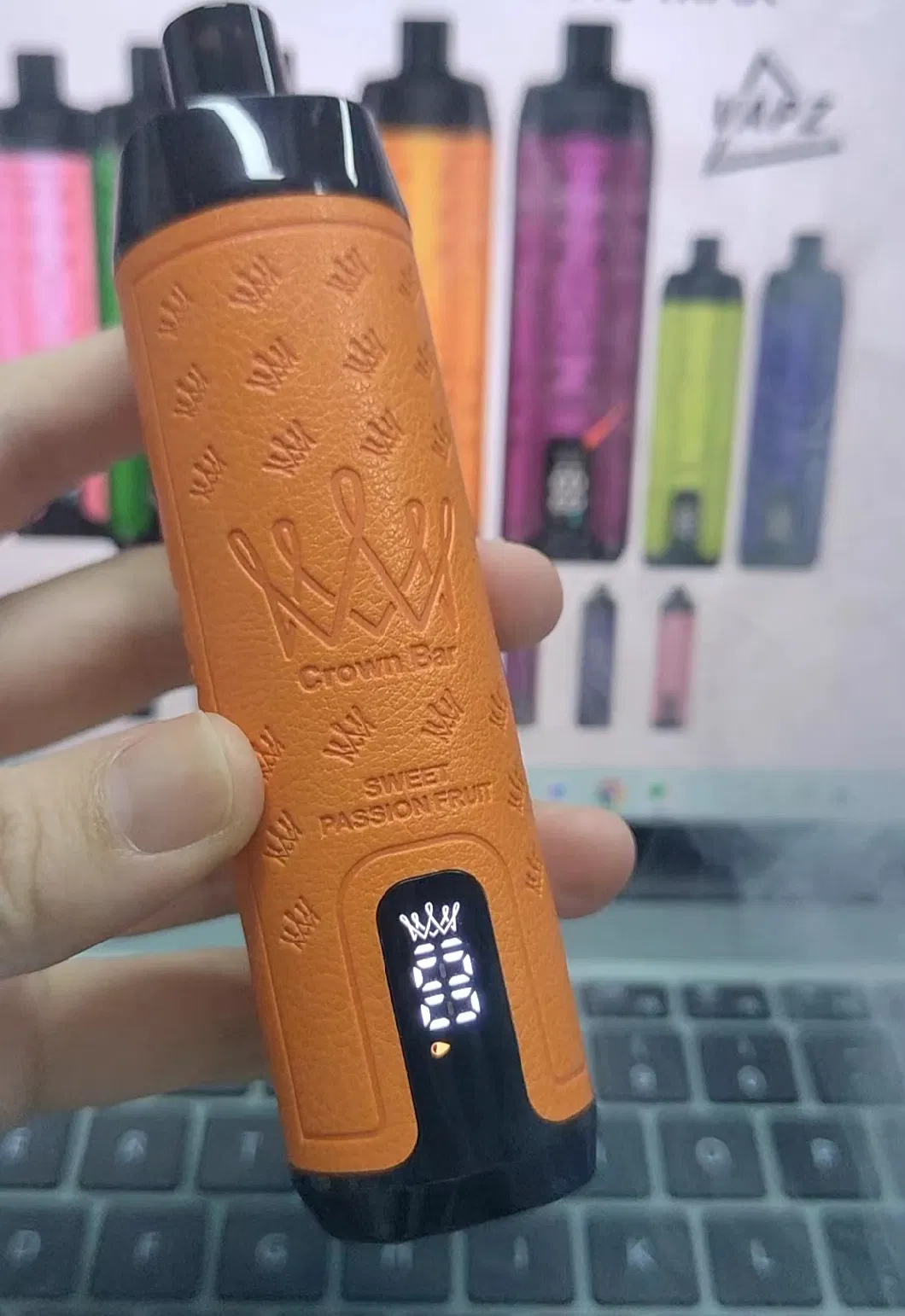 2024 Europe Hot Selling Fakher 8000 15000 Puffs Vape Crown Vaporizer Bar Available Stock Wholesale I Vape Factory Price Shisha Vape Bar