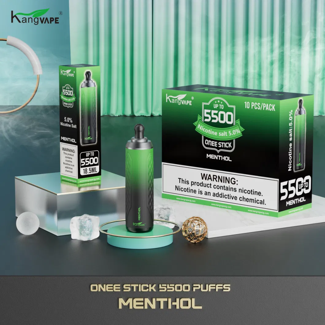 Hot Selling Wholesale 5500puffs Kangvape Tube Popular Design Vape Pen E-Cig