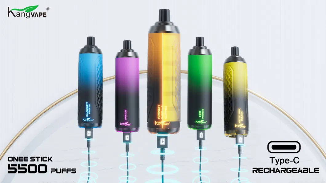 Hot Selling Wholesale 5500puffs Kangvape Tube Popular Design Vape Pen E-Cig