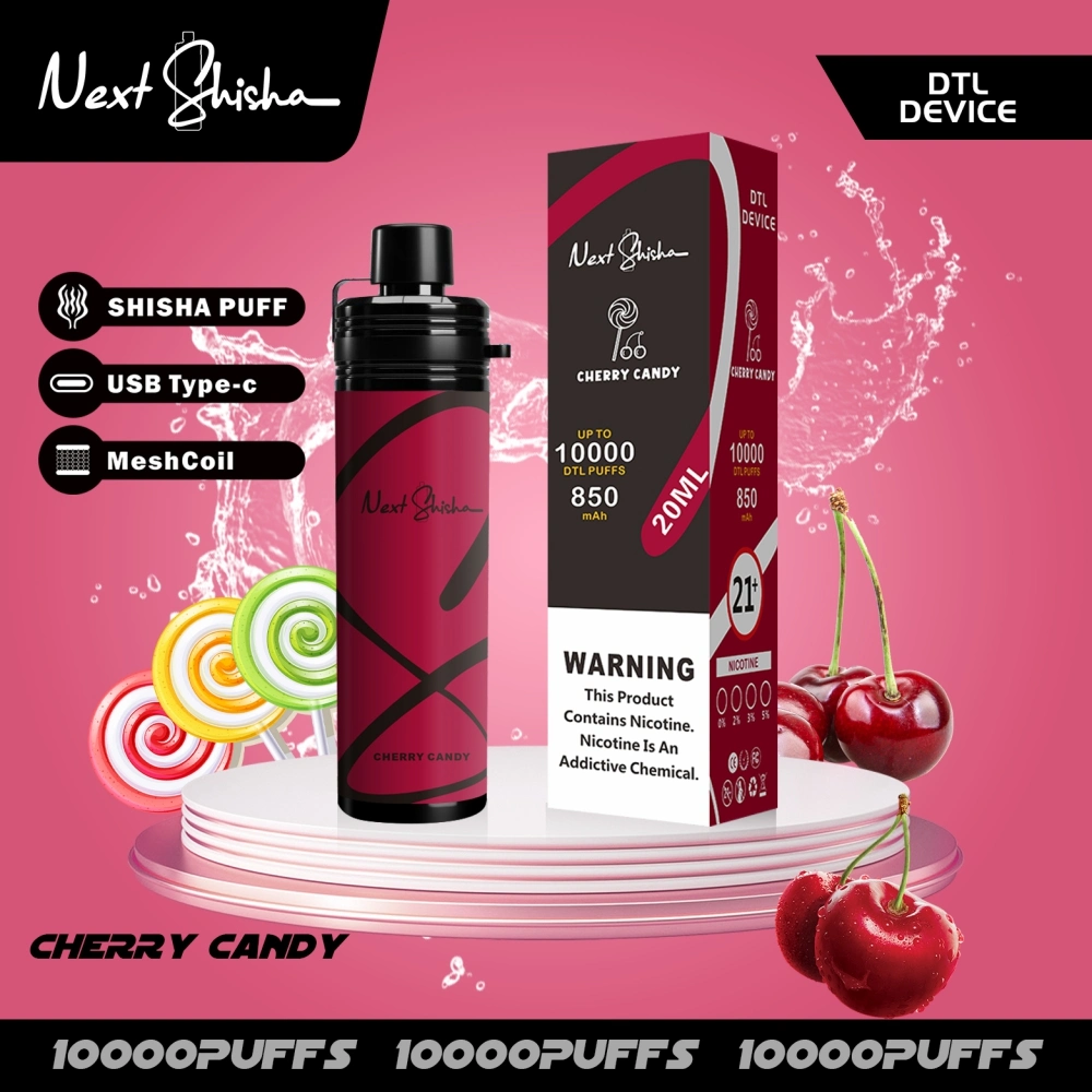 High Quality Next Shisha 10000 Puffs Crown Fakher Vaporizer Poco 10K electronic Cigarette 20ml Rechargeable Wape