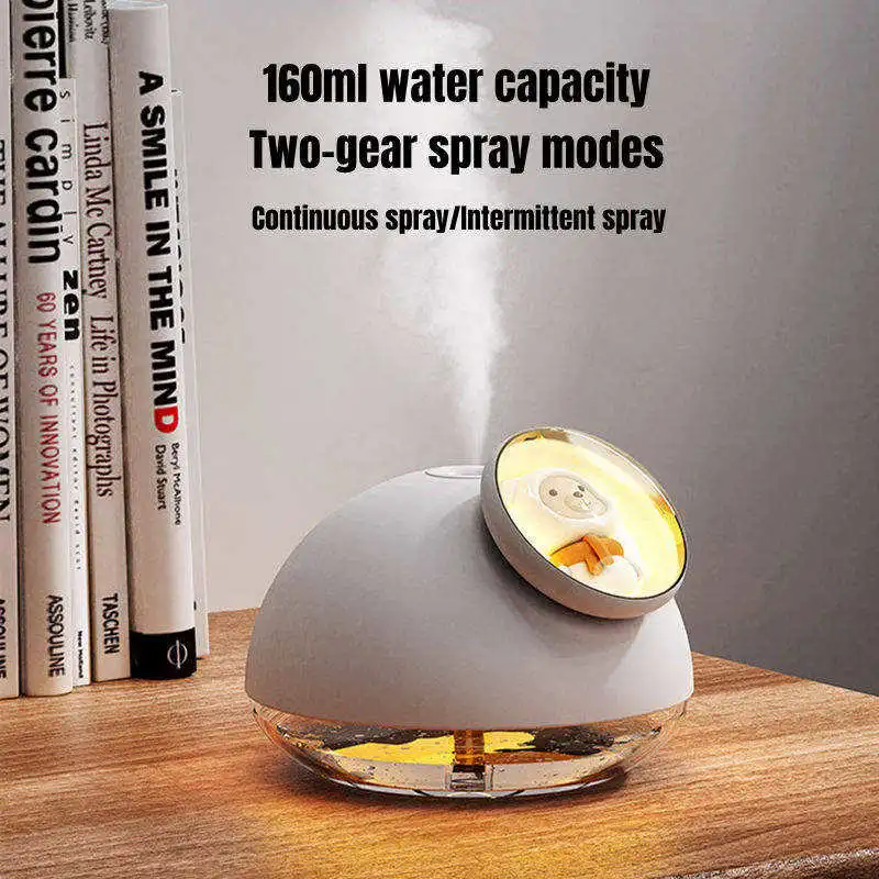 Home Colorful LED Night Atmosphere Light Cute Humidifier