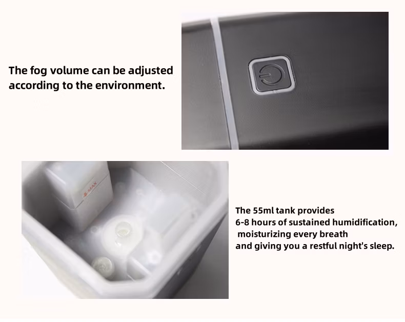 55ml Black Color Aromatherapy Diffuser Machine Ultra-Sonic Humidifier Household Use Home Use