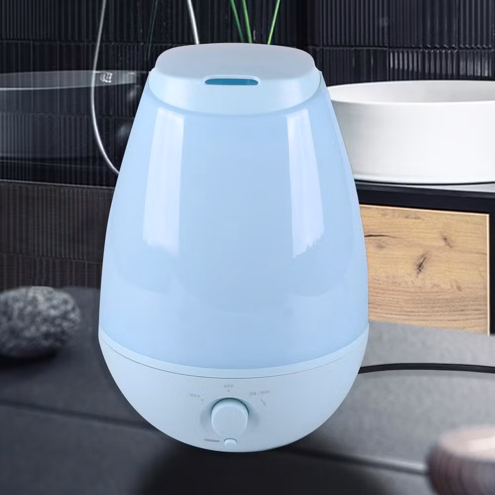 Ultrasonic Humidifier with LED Light Line Multifuction Can Use as Table Lamp