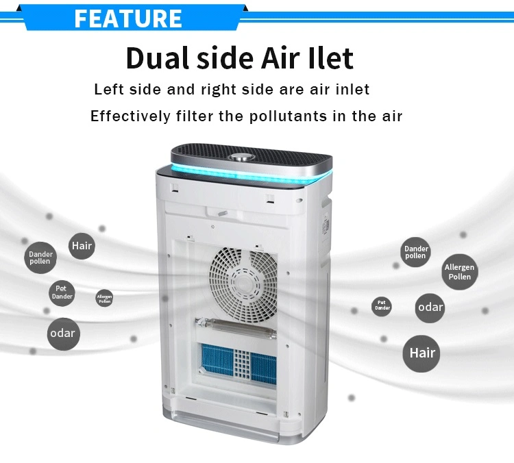 APP Control WiFi HEPA Negative Ion Air Purifier Home Appliances with Humidifier