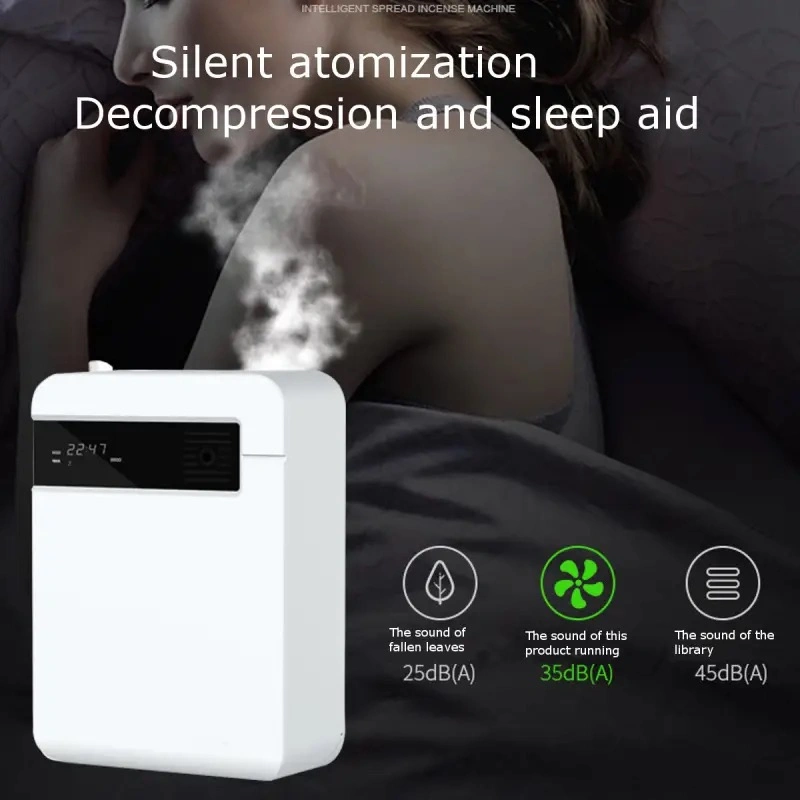 New Design Wall Diffuser Fragrance Home Hotel Air Refreshing Waterless Oil Diffuser WiFi