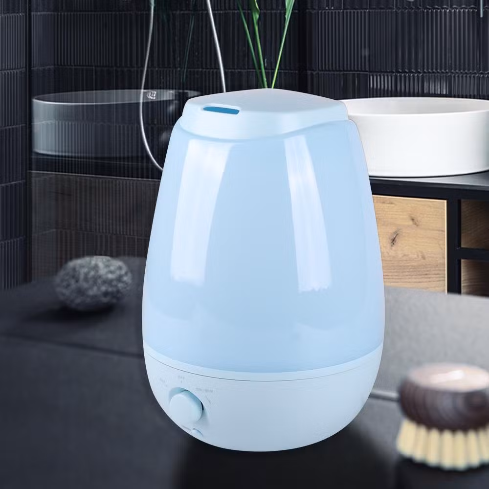 Ultrasonic Humidifier with LED Light Line Multifuction Can Use as Table Lamp