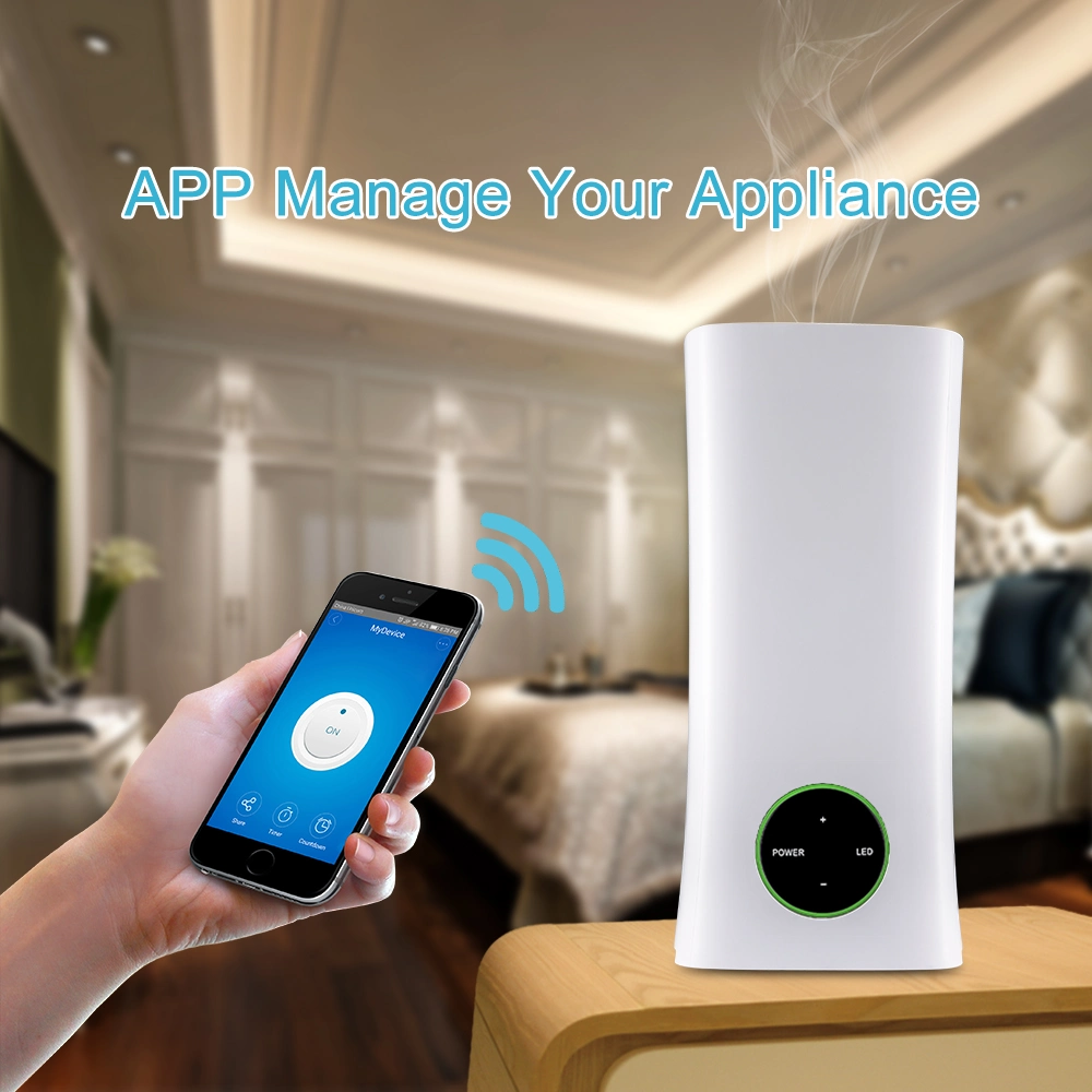 WiFi Ultrasonic Cool Mist Humidifier with 7 Colorful Light