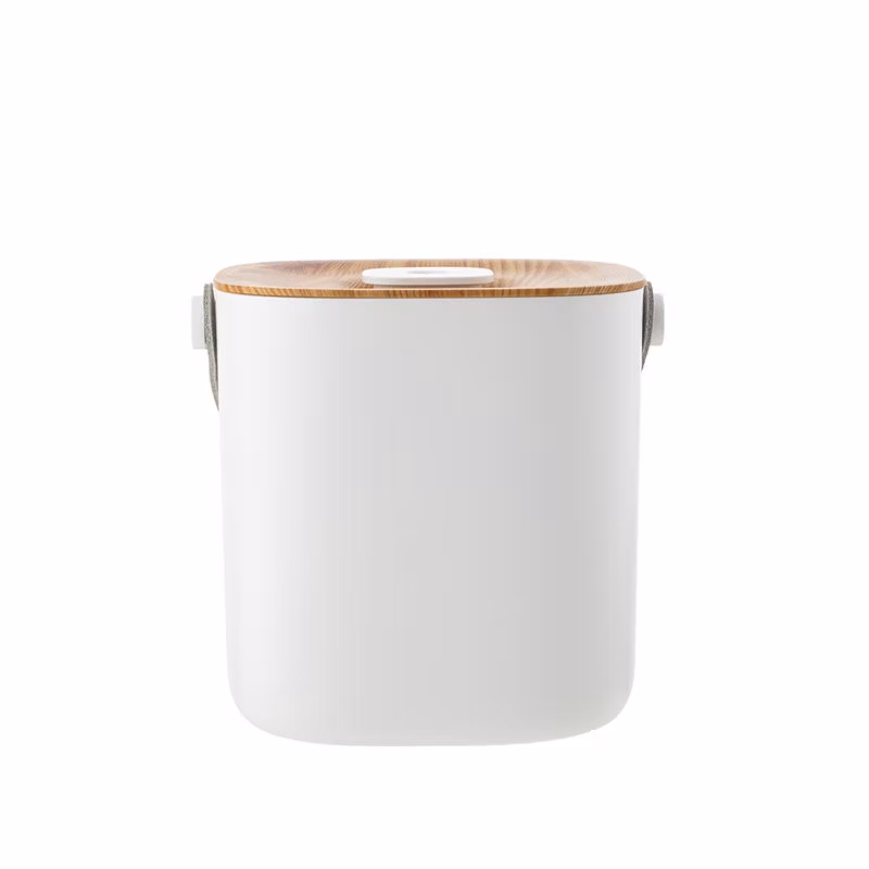 H2O Wireless USB Miniwood Grain Diffuser Cool Mist Ultrasonic Humidifier for Bedroom
