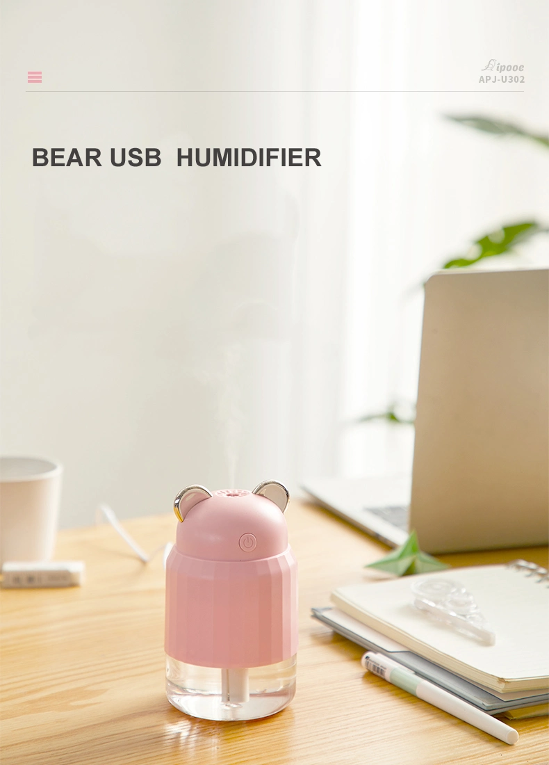 Hot Selling 300ml USB Essential Oil Diffuser Mini Car Humidifier