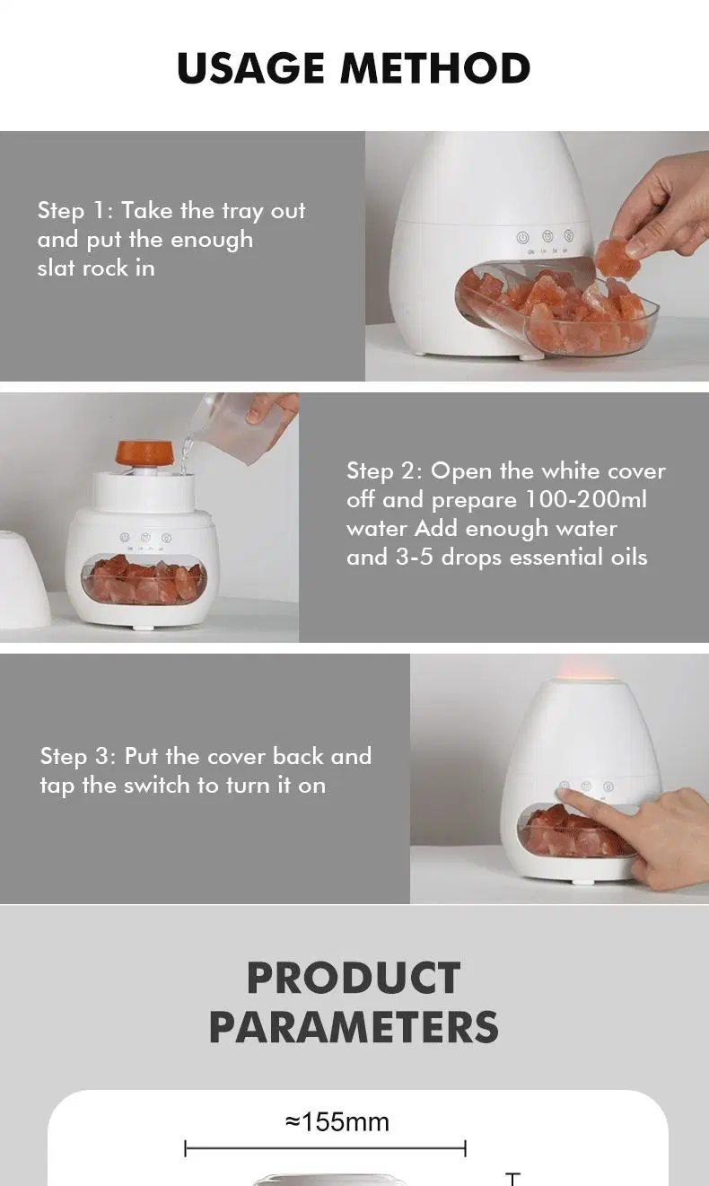 High Quality Small Night Light Portable Humidifier Mist Aromatherapy Essential Oil Air Diffuser Humidifier