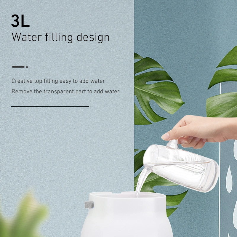 Top Filling Ultrasonic Cool Mist Humidifier with Wide Caliber