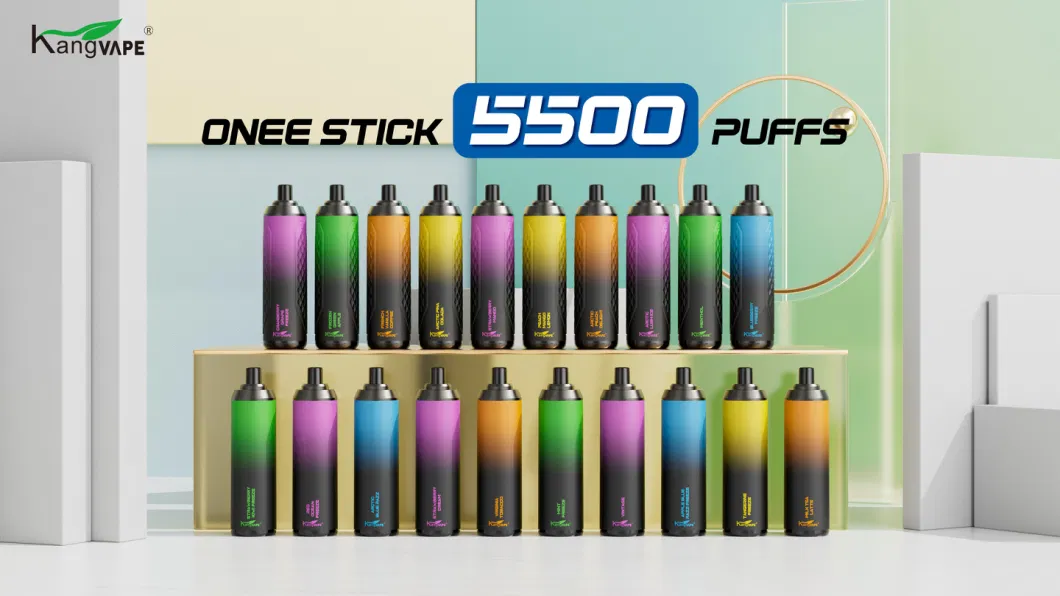 Hot Selling Wholesale 5500puffs Kangvape Tube Popular Design Vape Pen E-Cig