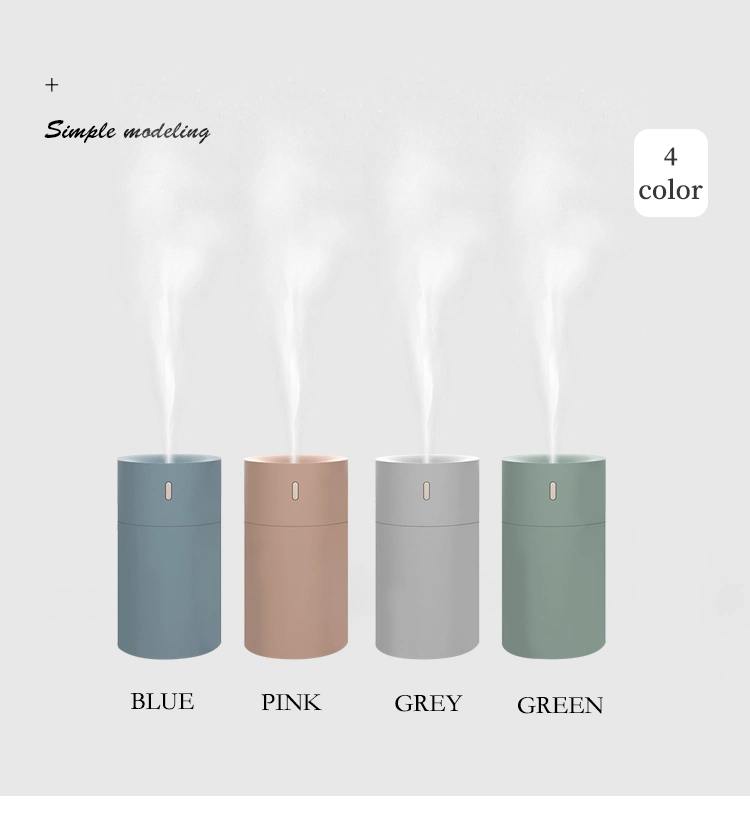 Top Selling LED Light Cool Mist Car Portable USB Diffuser Aroma Humidifier