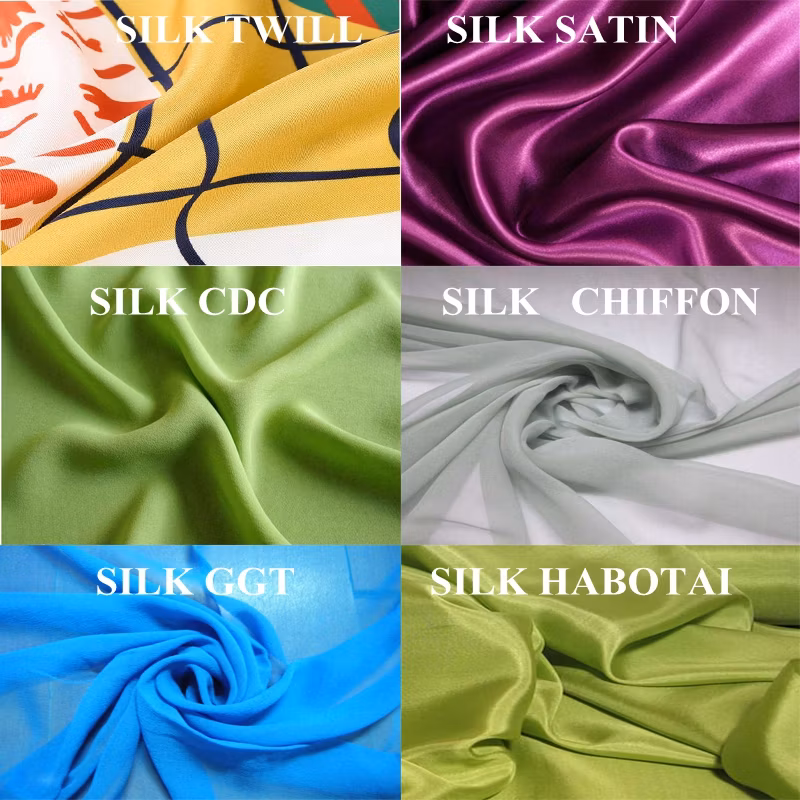 100% Silk Chiffon Digital Print Long Scarf